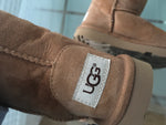 UGG Girls' Suede Round-Toe Boots Size EU 27 US 10 UK 9 children