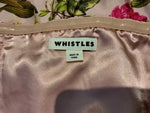Whistles Hydrangea FLORAL Tie Back Strapless Jumpsuit Size US 10 UK 14 EU 42 ladies