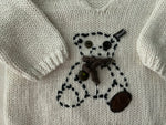 Lili Gaufrette Alpaca Blend Marcel Knit Sweater Jumper Size 6 month children