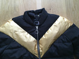 GUESS Black & Gold Puffer Jacket Girls Size 14 years children