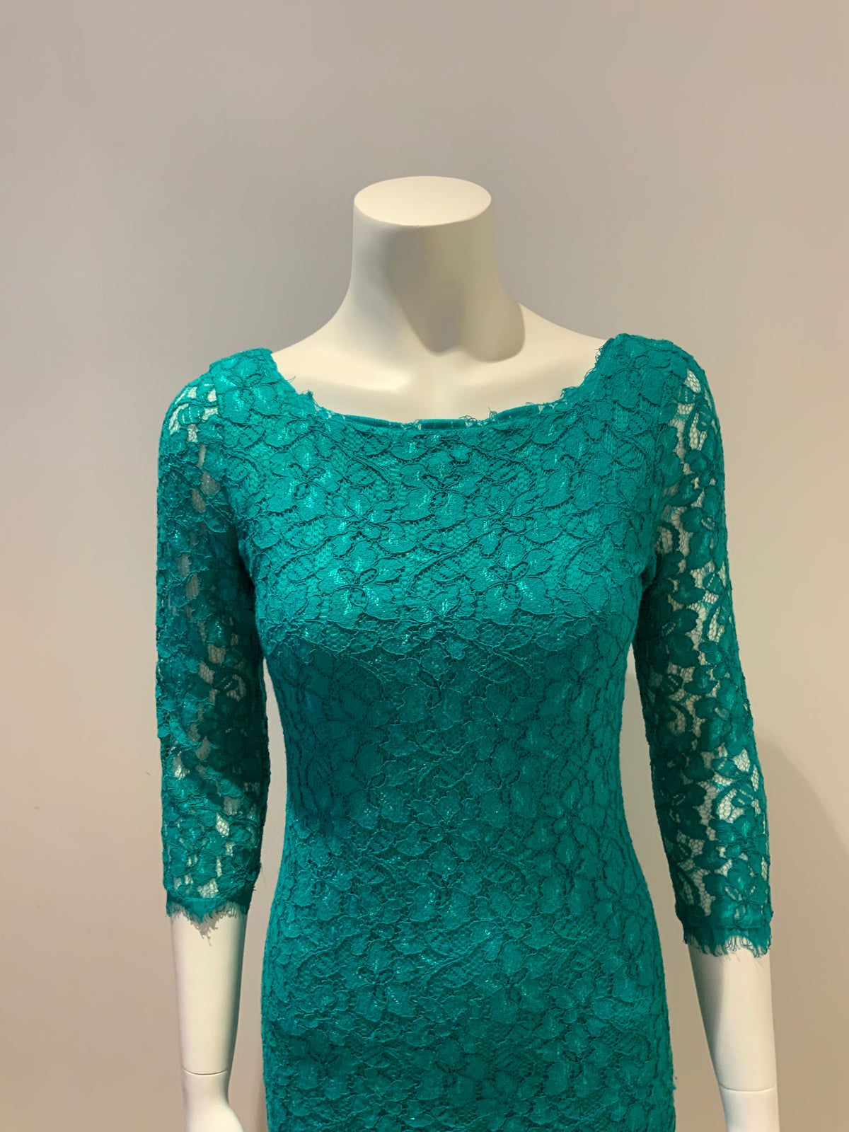 Diane von Furstenberg Zarita lace mini dress Size US 4 UK 8 S SMALL ladies