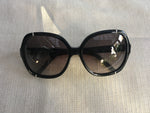 Chloe Oversize Butterfly Sunglasses CHLOE CE 619 S 003 BLACK Ladies