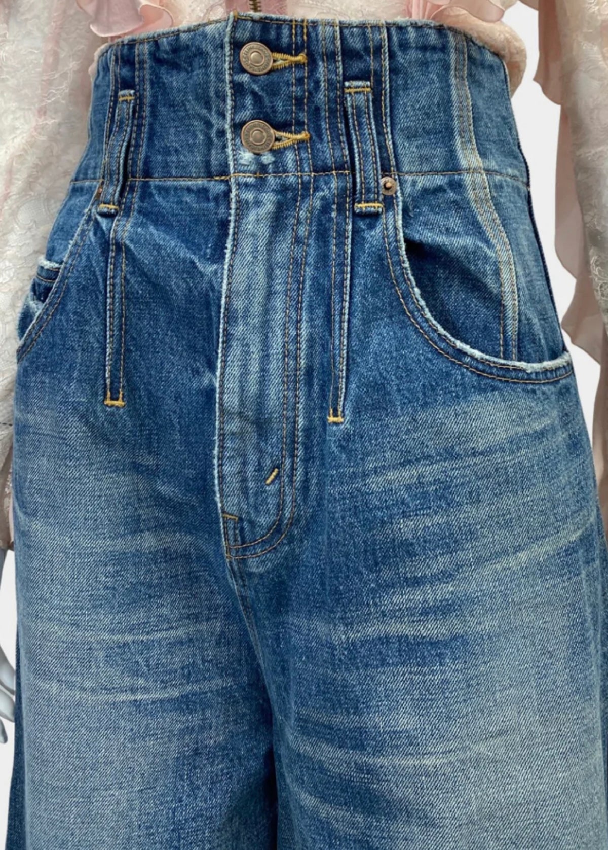 Céline Celine Paris 2022 Jumbo Jeans  wash Denim Size 25 ladies
