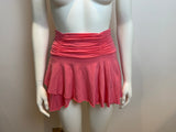 Ella Moss Pink Prima Cotton Summer Mini Skirt Size XS ladies
