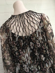 ZIMMERMANN gossamer lattice drawn silk dress Ladies