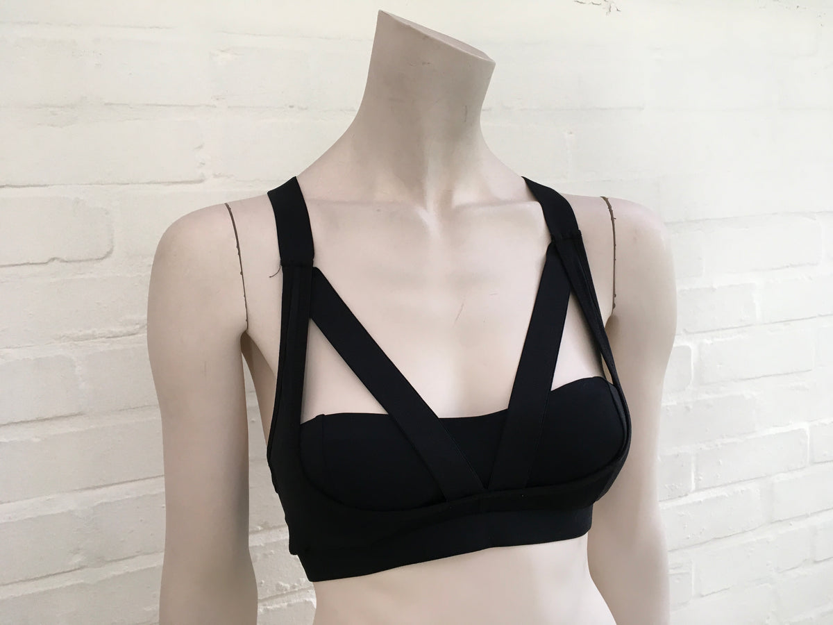 MICHI FELINE BRA Sportswear Sleeveless Tank Top size S Small LADIES