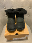 UGG MINI BAILEY SWAROVSKI BOOTS SUEDE BLACK US 6 /UK 4 /EU 37 ladies