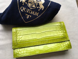 QUIDAM Limited Edition Crocodile Clutch Bag £7,000 Danish & Swedish Royals Fav Ladies