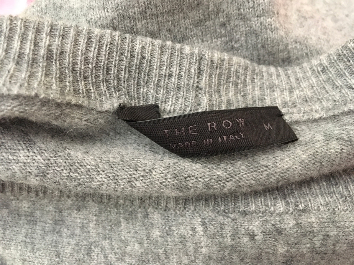 THE ROW Maita merino wool and cashmere-blend sweater dress jumper Size M Medium Ladies