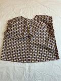 Caramel Baby & Child Plaid Short Sleeve Top Blouse Size 6 years children