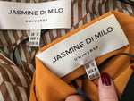 JASMINE DI MILO RUNAWAY PRONOVIAS PRINTED SILK DRESS Ladies