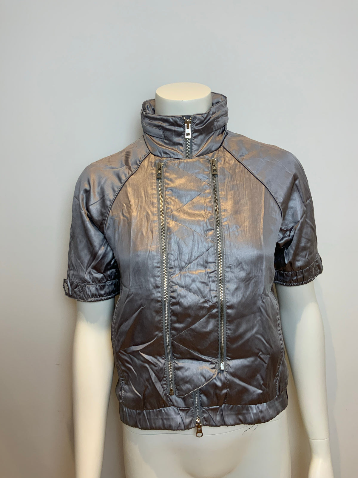 STELLA MCCARTNEY For ADIDAS Lavander Cropped Jacket Size 36 LADIES