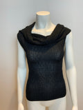 Roland Mouret RUNAWAY Agard Knit Wool Blend Off The Shoulder Top Size XS ladies