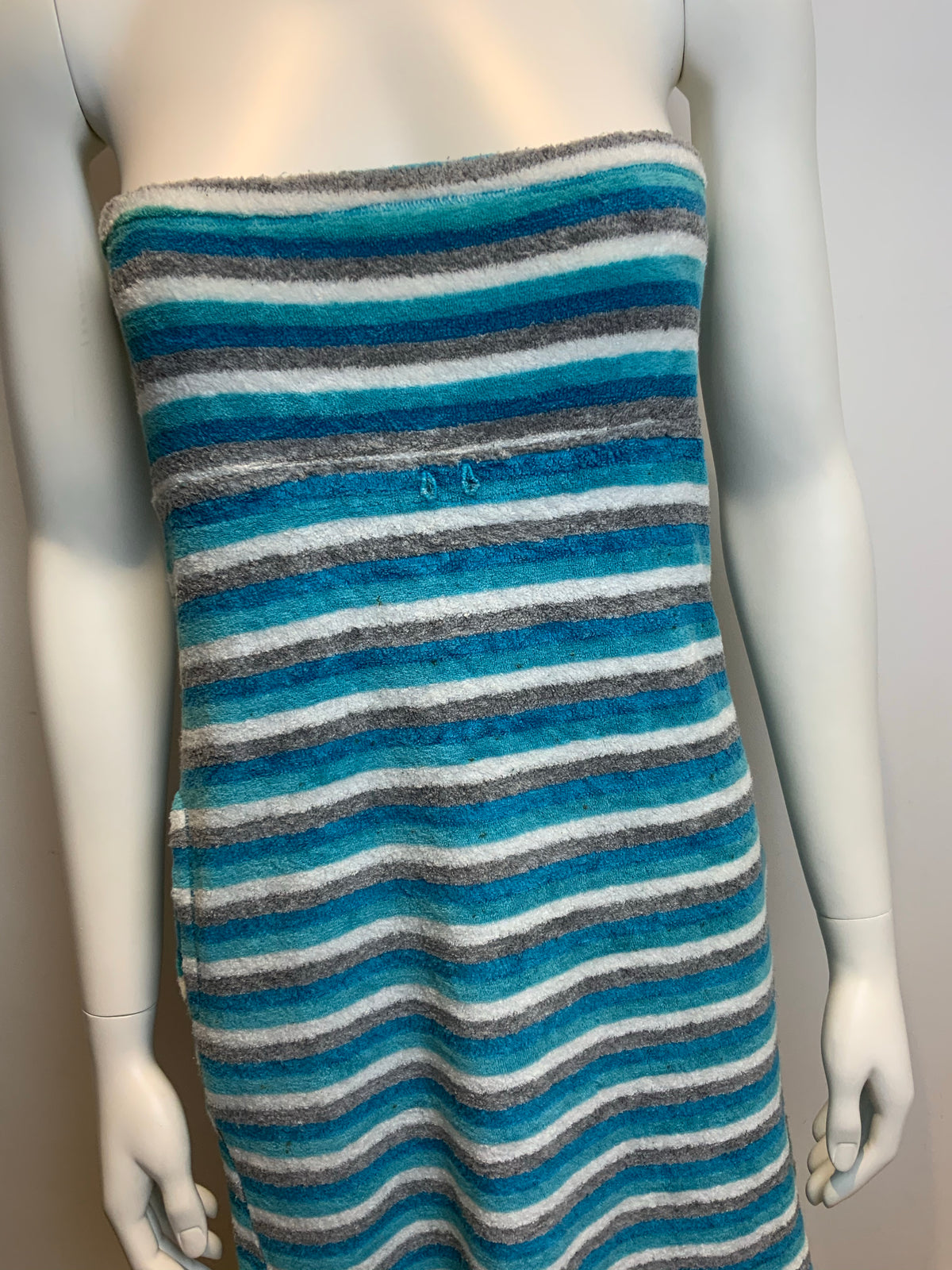 Ella Moss Stripped Mini Beach Cover Up Summer Dress Size XS ladies