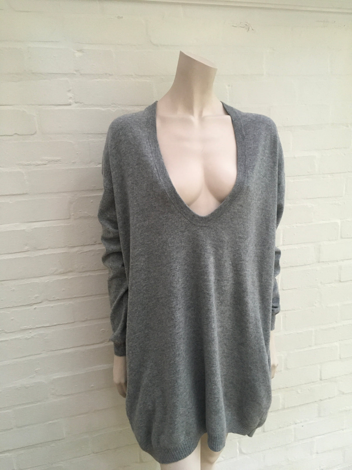 THE ROW Maita merino wool and cashmere-blend sweater dress jumper Size M Medium Ladies