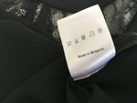 SANDRO LACE-PANELED MINI DRESS Size 3 L LARGE LADIES
