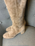 GIANVITO ROSSI 45 suede over-the-knee boots Size 38 1/2  ladies