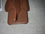 LOEWE Brown Leather Elephant iPhone 11 Pro Case Crossbody ladies