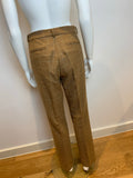 Ralph Lauren Lauren Wool Checked Brown Pants Trousers Size US 8 UK 12 L large ladies