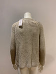 Ralph Lauren POLO Beaded Metallic Rollneck Wool Knit Sweater Jumper Size S/P ladies