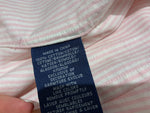 RALPH LAUREN Striped Pink Pony Slim Fit Shirt Size US 2 US 6 XS ladies