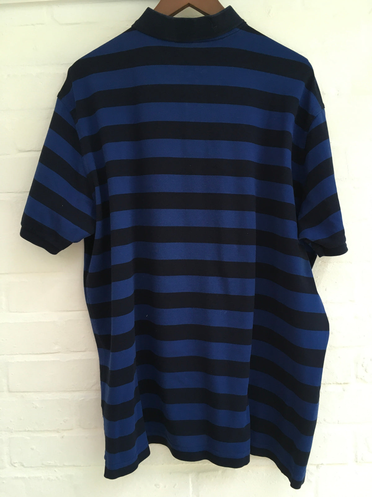 Paul & Shark Regular Fit Blue Striped Polo T shirt Size 3XL men
