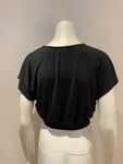 ZARA black cropped top Size S small MOST WANTED ladies