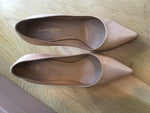Gianvito Rossi - 85 leather nude pumps heels shoes Size 36 1/2 US 6.5 UK 3.5 Ladies