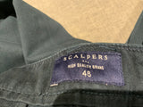 Scalpers Men's Navy Chinos TROUSERS - Trousers Pants Size EU 46 US 36 men