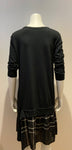 £650 Y's by Yohji Yamamoto Tartan Sweater Dress Size 2 M medium ladies