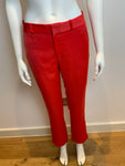 Ralph Lauren Blue Label Red Silky Pants Trousers Size US 4 UK 8 S SMALL ladies