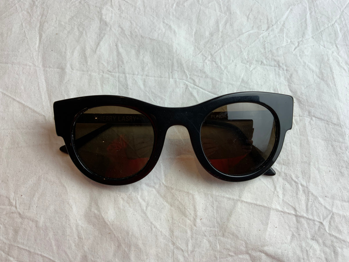 Thierry Lasry Black Punchy Sunglasses ladies