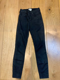 L’AGENCE Black Margot High Rise Skinny Jeans Size 24 ladies