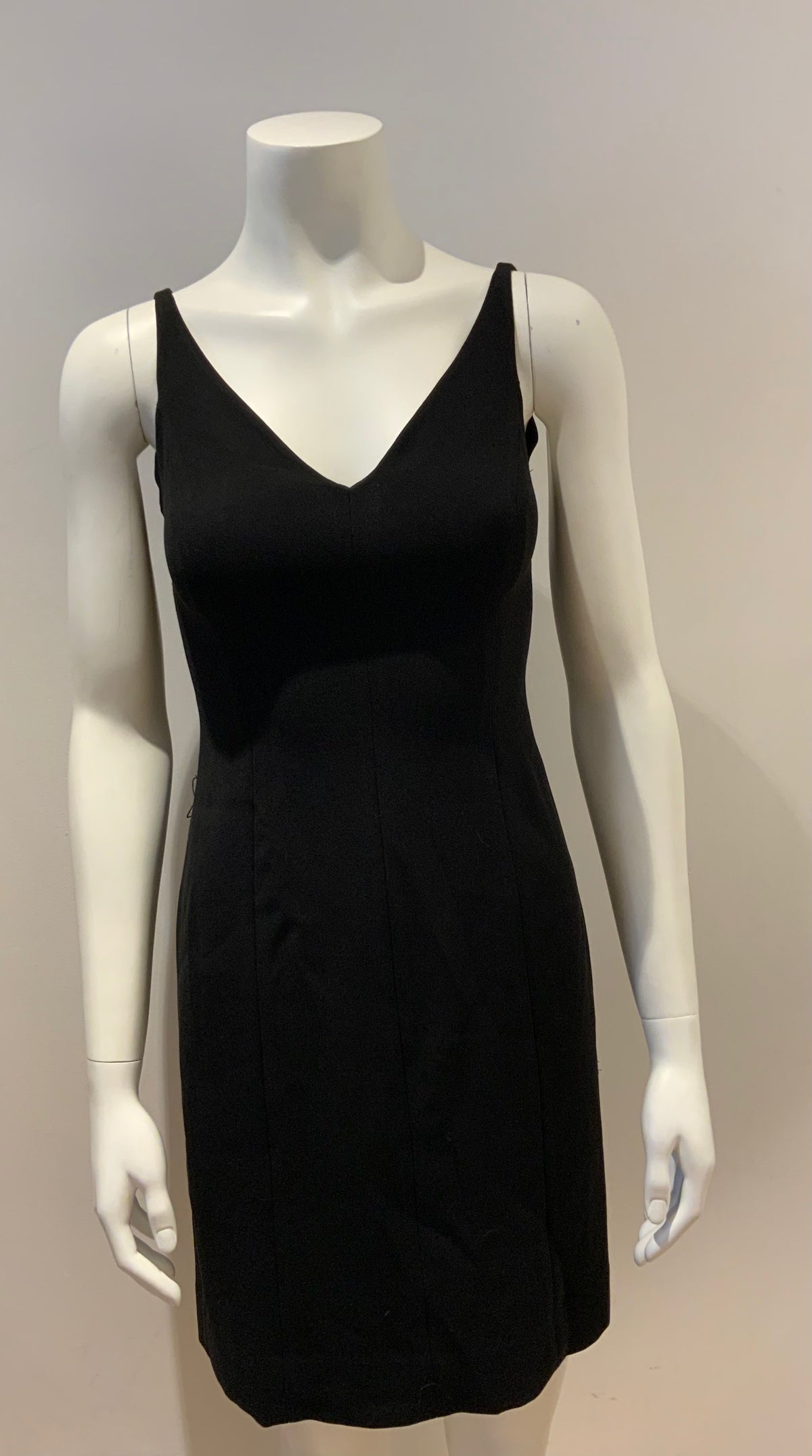 Narciso Rodriguez Sheath Dress LBD Little Black Dress Size S small ladies