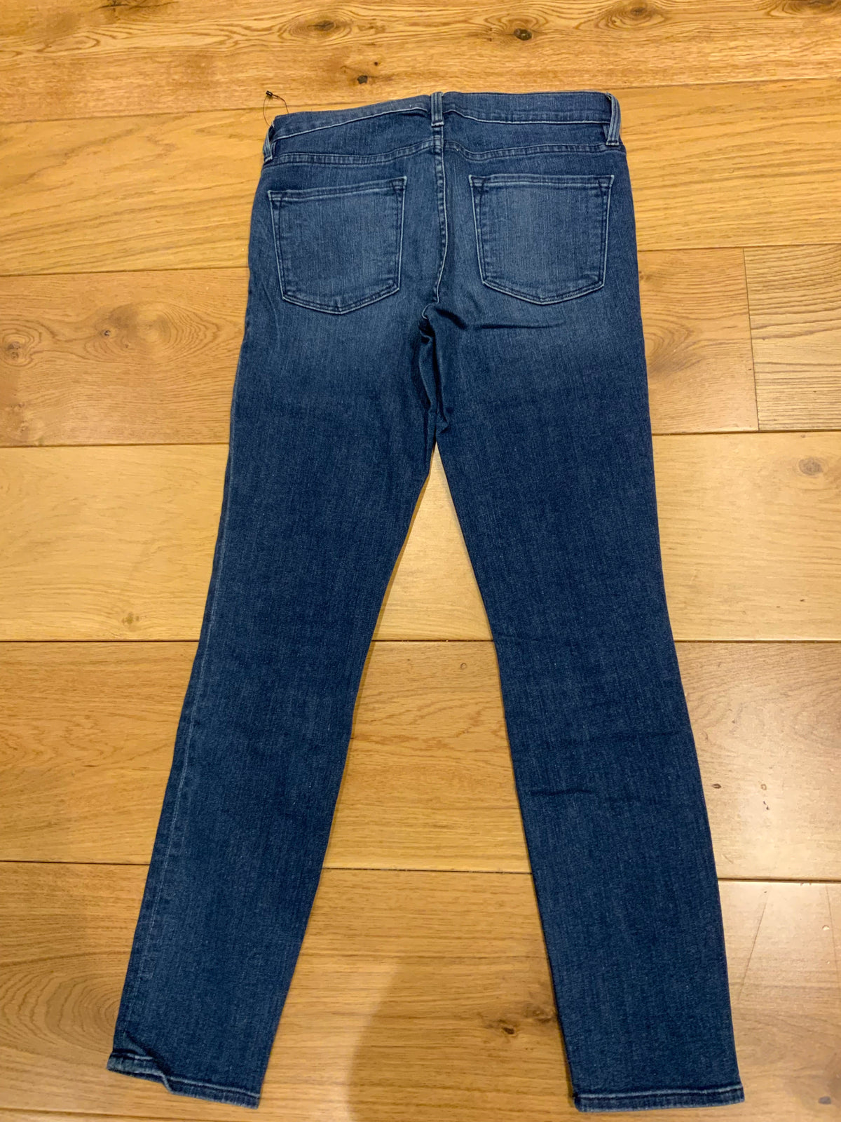 FRAME LE SKINNY DE JEANNE BLUE DENIM JEANS Size 27 ladies