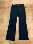 Dolce & Gabbana black metal plate straight-leg pants I 38 UK 6 US 2 XS ladies