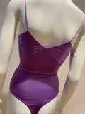 JASMINE DI MILO Purple Silk-charmeuse camisole Top Body Size UK 8 SMALL ladies