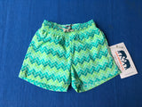 Love Brand & Co. Boys' Chevron Print Swim Shorts Truck Swimwear Size 1-3 Years children