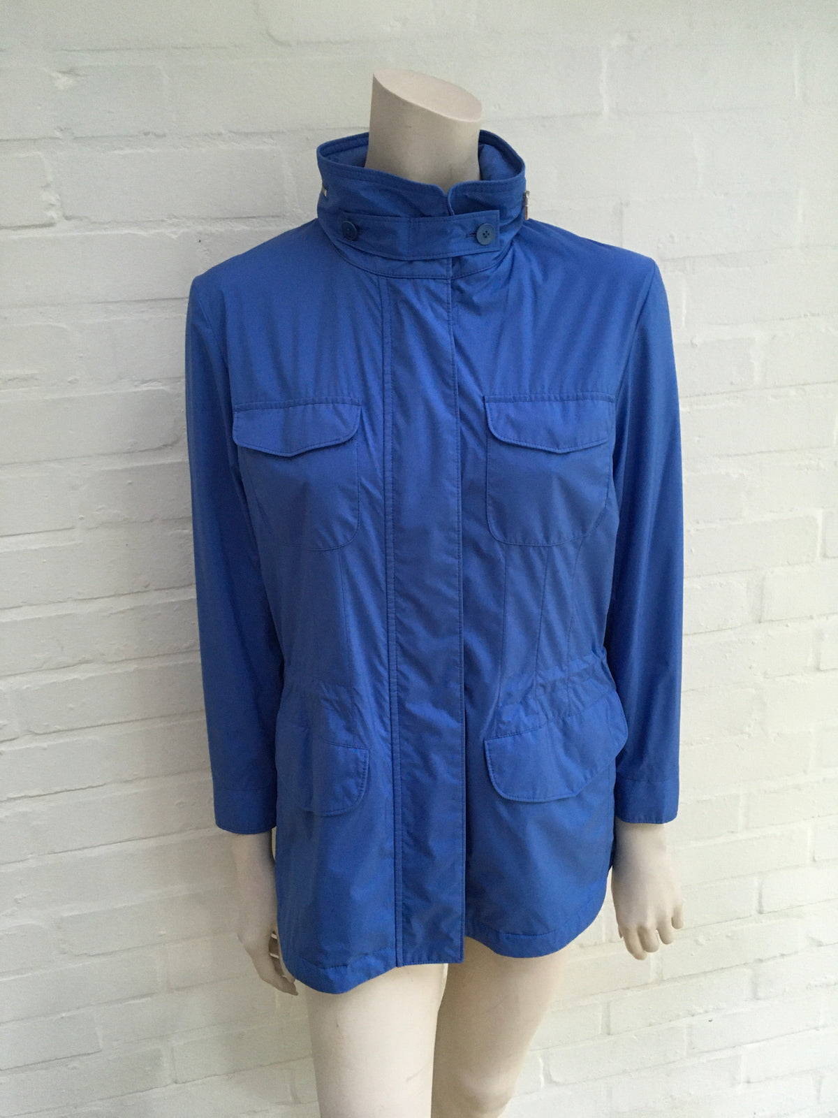 Loro Piana Traveller Windmate Jacket Blue Ladies