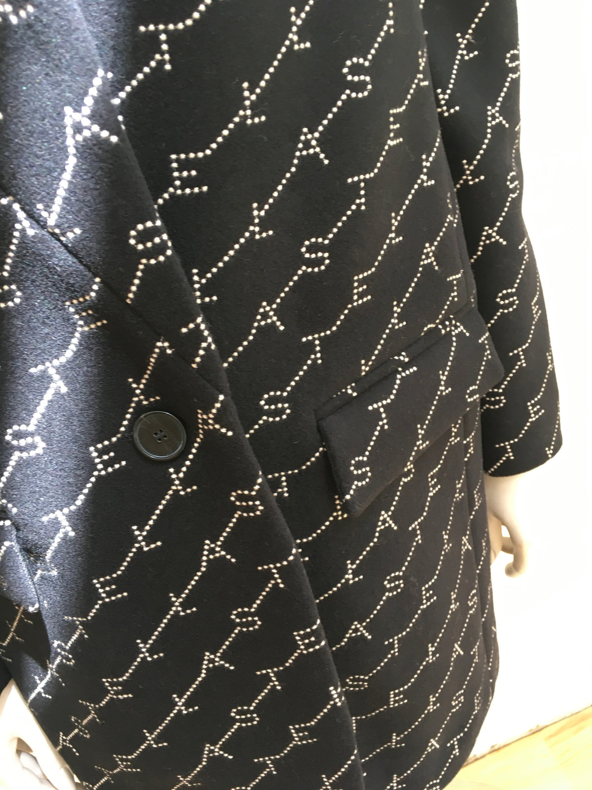 STELLA MCCARTNEY Logo 2019 Bryce wool-blend coat  Ladies