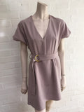 Asos sleeveless belted dress for women Size UK 12 US 8 ladies