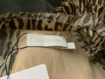 ZIMMERMANN Espionage Cutout leopard-print silk crepe de chine drawn mini dress 2 ladies