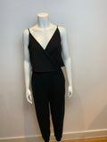 THEORY Odila crepe jumpsuit black  Size US 4 UK 8 S SMALL  ladies