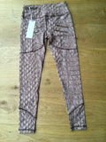 Varley Croc Crocodile Print Sport Legging Leggings Size S small ladies