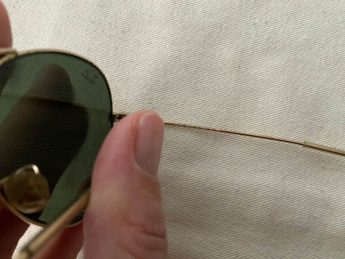 Ray- Ban Tinted Aviator Sunglasses ladies