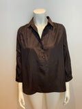 Jaleo MOST WANTED Brown Blouse Top Size L Large ladies