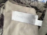 ZIMMERMANN MOST WANTED Juno open-back ruffled silk-crepon mini dress  Ladies