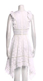 ZIMMERMANN White Divinity Wheel Day Broderie Dress Size 1 S small ladies