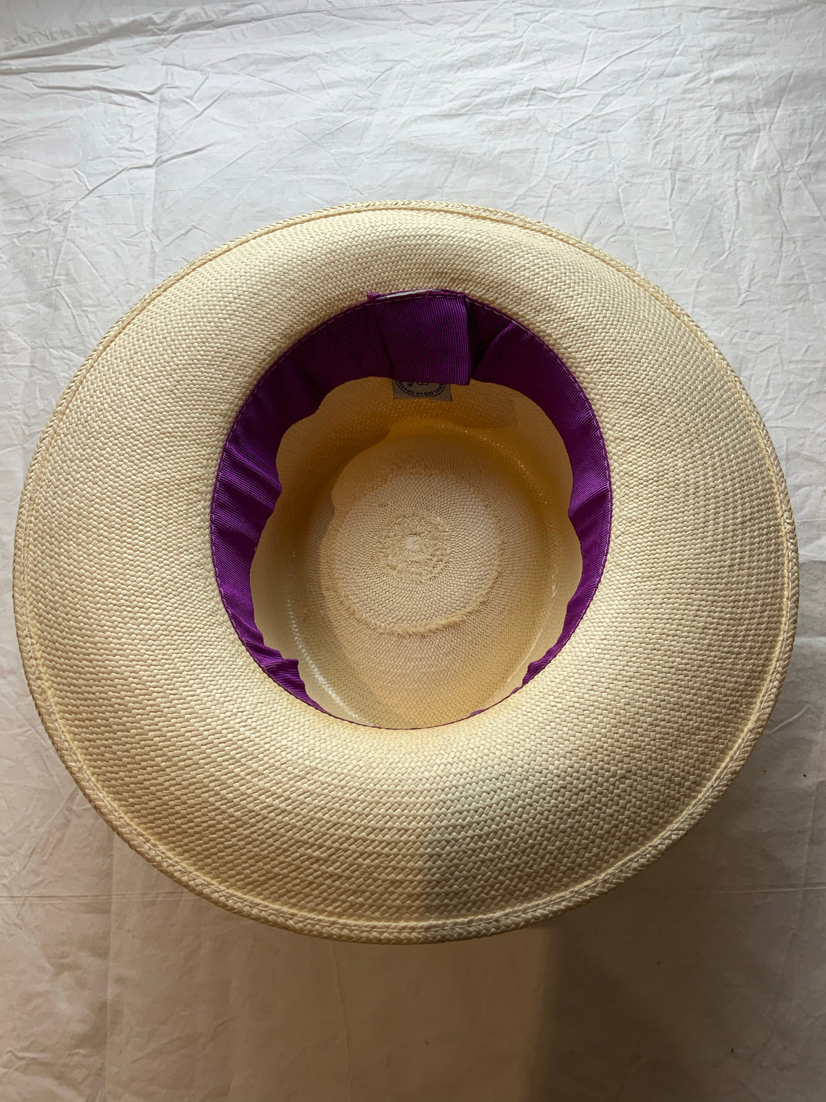 La Cerise Sur Le Chapeau - Natural Straw Hat Size 56 ladies
