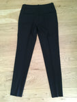 MICHAEL KORS Virgin Wool Black Cigarettes Pants Trousers Size 0 ladies